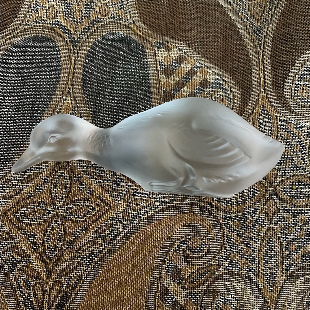 BACCARAT FRANCE Crystal Duck